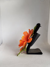 Load image into Gallery viewer, Orange Zinnia Hair Flower