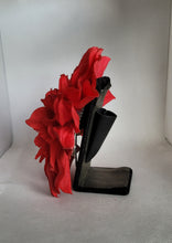 Load image into Gallery viewer, Large Dahlia Hair Flower in Red