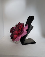 Load image into Gallery viewer, Deep Purple/Burgundy Small Peony Hair Flower