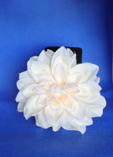 Load image into Gallery viewer, Dahlia Hair Flower in Champagne