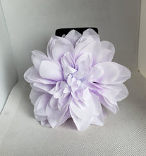 Load image into Gallery viewer, Large Dahlia Hair Flower in Lavender