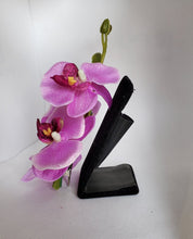 Load image into Gallery viewer, Quadruple Orchid Hair Flowers in Fuchsia