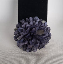 Load image into Gallery viewer, Mini Chrysanthemum Filler Hair Flower in Navy