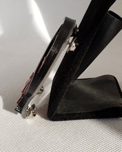 Load image into Gallery viewer, Bloody Handprint Snow Globe Brooch