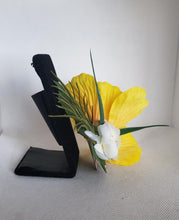 Load image into Gallery viewer, Hibiscus Hair Flower in Yellow
