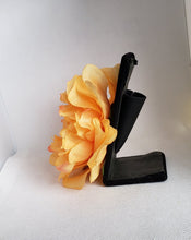 Load image into Gallery viewer, Peony Hair Flower in Orange