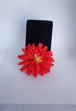 Load image into Gallery viewer, Red Filler Hair Flower