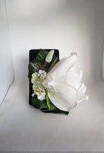 Load image into Gallery viewer, White Magnolia Hair Flower