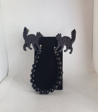 Load image into Gallery viewer, Halloween Cat Cardigan Clips