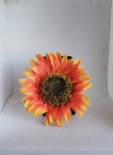 Load image into Gallery viewer, Large Sunflower Hair Clip