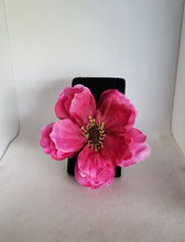 Load image into Gallery viewer, Dark Pink Anemone Hair Flower