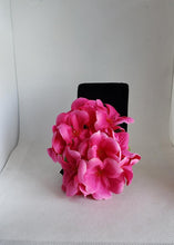 Load image into Gallery viewer, Geranium Cluster Hair Flower in Fuchsia