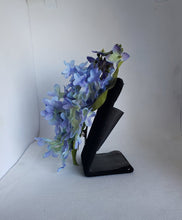 Load image into Gallery viewer, Lilac Hair Flower in blue