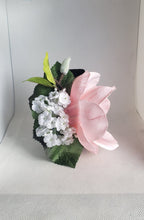 Load image into Gallery viewer, Light Pink Magnolia Hair Flower