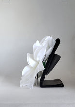 Load image into Gallery viewer, Large White Dahlia Hair Flower