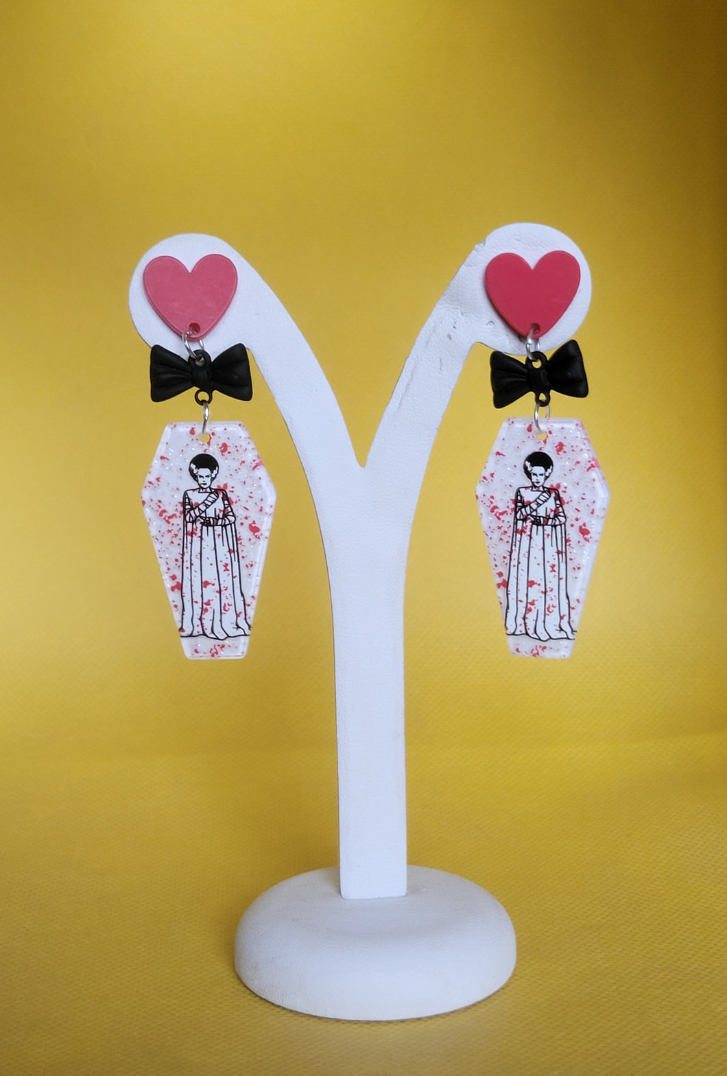 Acrylic Bride Earrings
