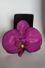 Load image into Gallery viewer, Large Orchid Hair Flower in Purple
