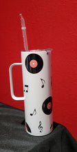 Load image into Gallery viewer, The "Jared" Tumbler in Red, Black, and White
