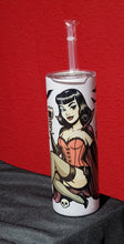 Load image into Gallery viewer, Vampire Pinup Tumbler
