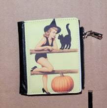 Load image into Gallery viewer, Small Vintage Halloween Costume Pinup Wallet (Style 2)
