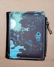 Load image into Gallery viewer, Small Creepy Cemetery Wallet (Style 1)
