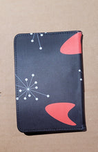 Load image into Gallery viewer, Atomic Boomerang Passport Cover in Red, Black, and White
