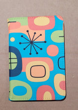 Load image into Gallery viewer, Vibrant Mid Century Inspired Passport Cover
