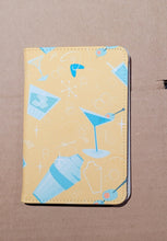 Load image into Gallery viewer, Martini Passport Cover in Yellow
