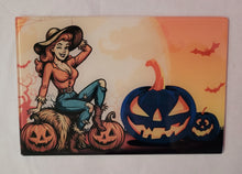 Load image into Gallery viewer, Pumpkin Patch Pinup Nightlight
