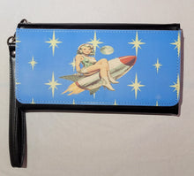 Load image into Gallery viewer, Science Fiction Pinup Wristlet/Wallet/Crossbody (Style 3)
