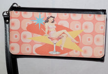 Load image into Gallery viewer, Martini Girl Wristlet/Wallet/Crossbody
