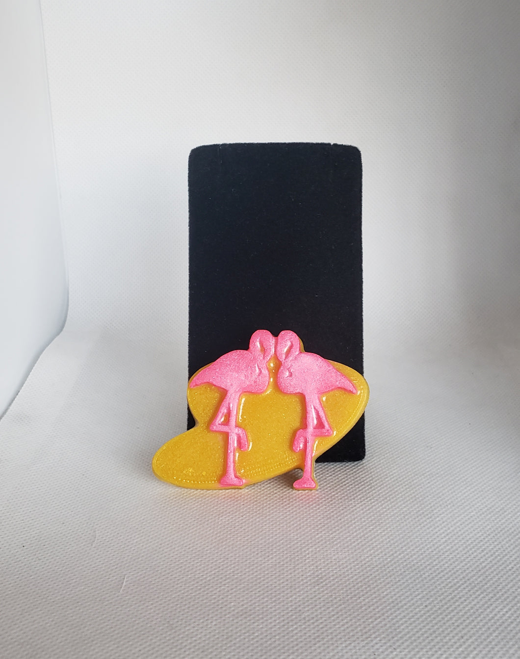 Retro Double Flamingo Brooch