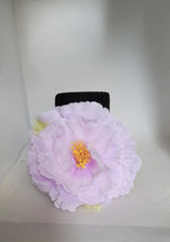 Load image into Gallery viewer, Peony Hair Flower in Light Purple
