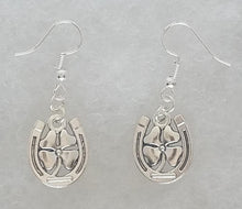 Load image into Gallery viewer, Good luck charm earrings
