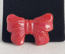 Load image into Gallery viewer, Bow Brooch in Firecracker Red
