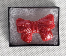 Load image into Gallery viewer, Bow Brooch in Firecracker Red
