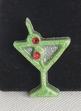 Load image into Gallery viewer, Small Martini Glass Brooch
