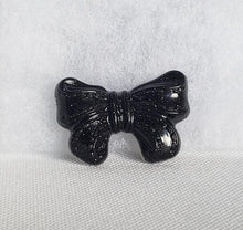 Load image into Gallery viewer, Bow Brooch in Black
