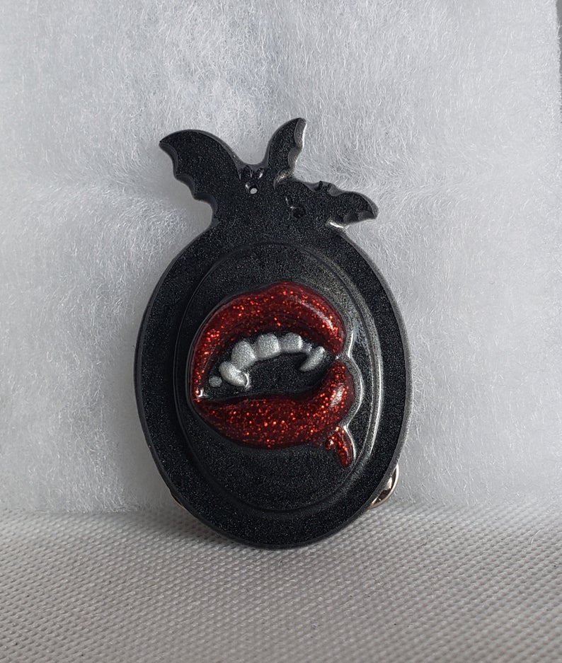 Vampire Brooch