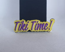 Load image into Gallery viewer, Tiki Time Brooch in Buttercup and Amethyst
