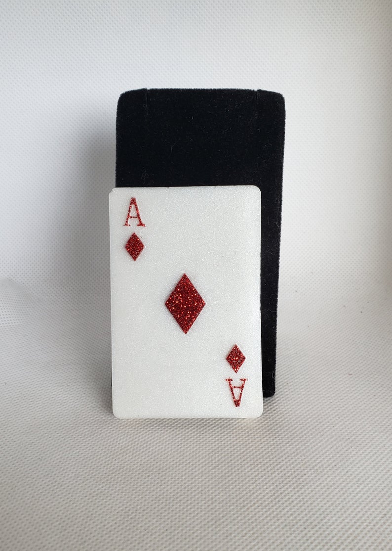 Ace of Diamonds Brooch