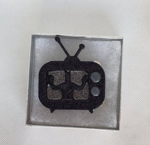 Load image into Gallery viewer, Horror TV Brooch
