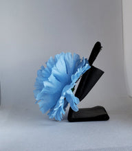 Load image into Gallery viewer, Carnation Hair Flower in Blue
